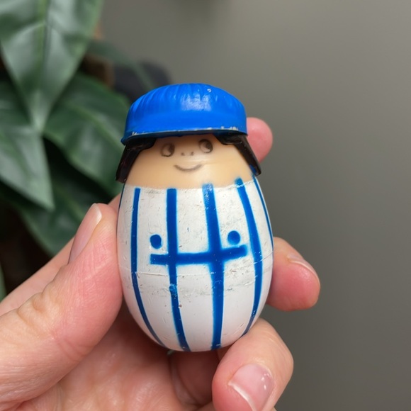 Vintage Rare Toy 1970s 1974 Tonka Gigglers Train Car Lot Figures Egg Cars Doll - Picture 8 of 9